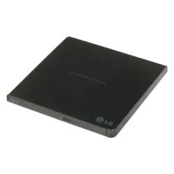 H.L Data Storage - Ultra Slim Portable DVD-Writer - GP57EB40 - Interface USB 2.0 - DVD±R-RW - CD read speed 24 x - CD write