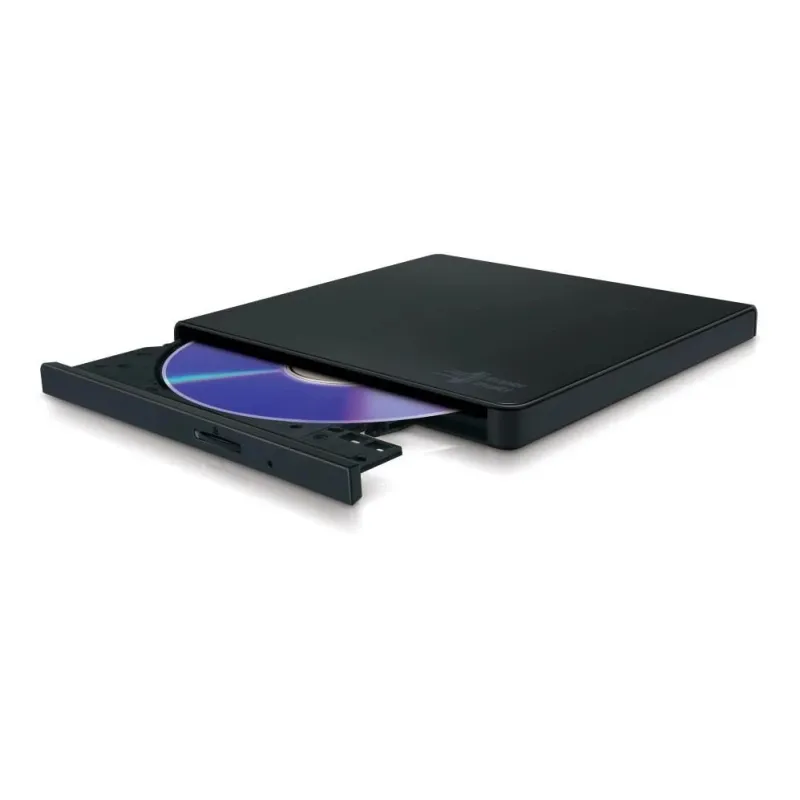 H.L Data Storage - Ultra Slim Portable DVD-Writer - GP57EB40 - Interface USB 2.0 - DVD±R-RW - CD read speed 24 x - CD write