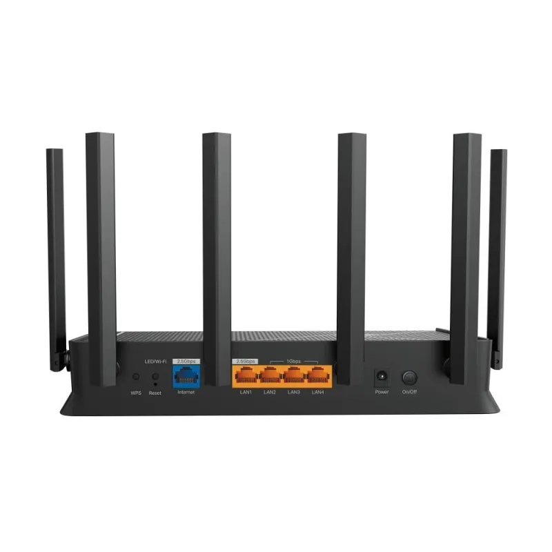Wireless Router-TP-LINK-Archer BE400-Wi-Fi 7 ,802.11be,-Data speed 5764 Mbit-s-Ethernet WAN Yes-WAN connection type
