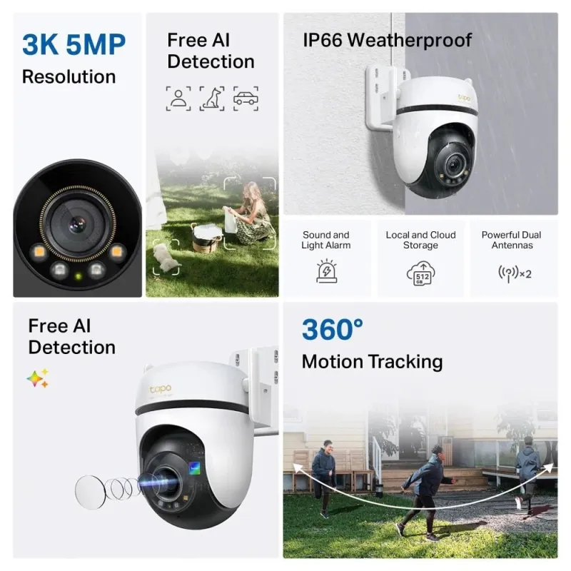 Wrl camera pan-tilt-tapo c530ws tp-link