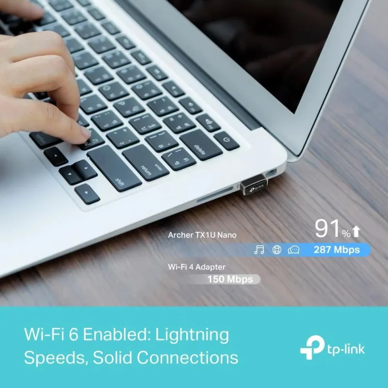 Wrl adapter 300mbps usb-archer tx1u nano tp-link