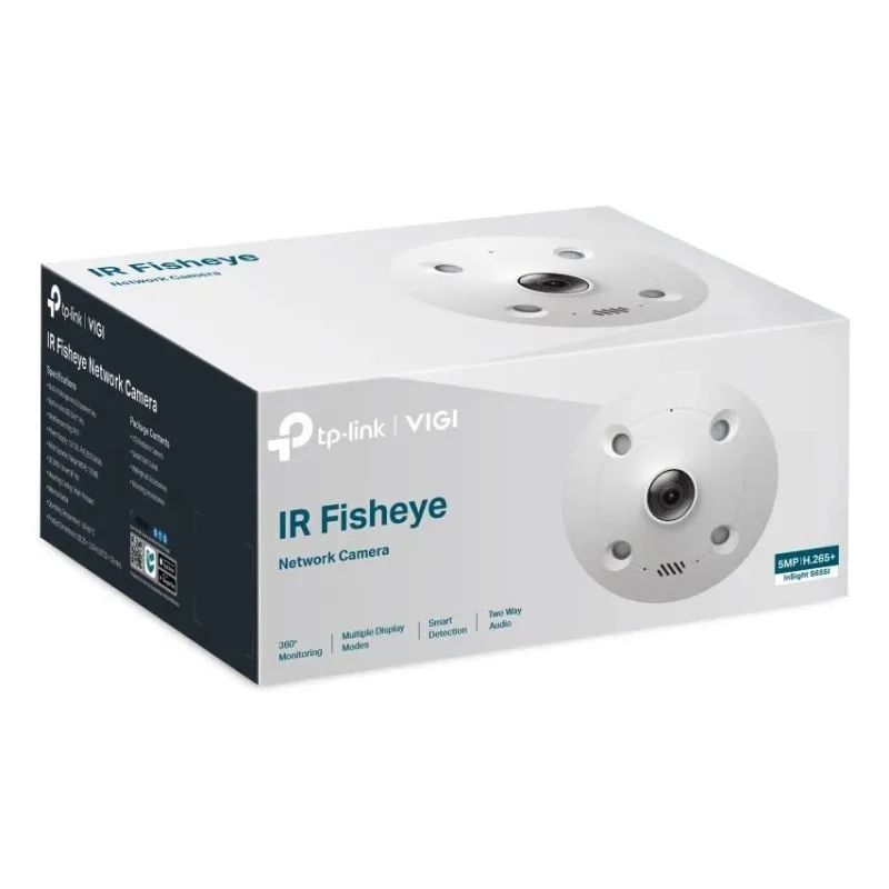 Net camera 5mp ir fisheye-vigi insight s655i tp-link