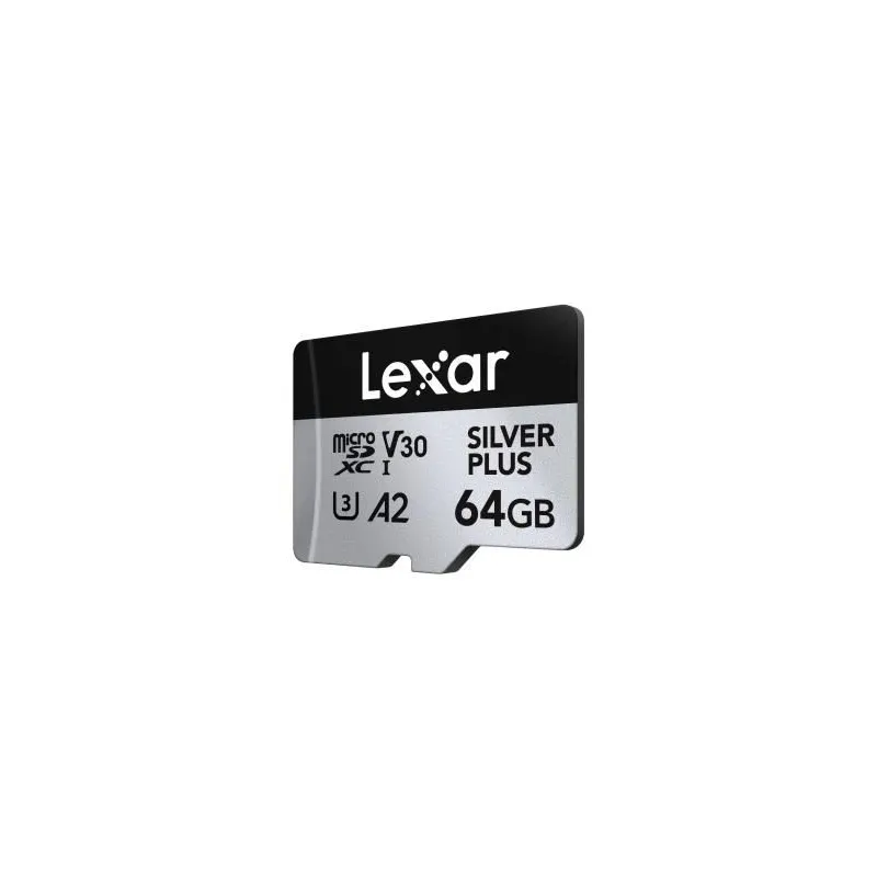 Memory micro sdxc 64gb uhs-i-lmssipl064g-bnang lexar