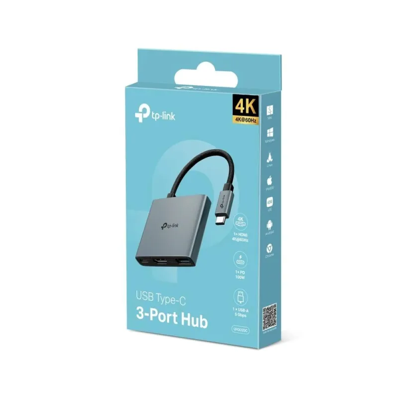 I-o hub usb-c 3port-uh3020c tp-link