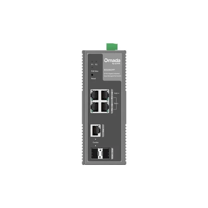 Switch-TP-LINK-Switch type Managed-Rack mounting Yes-4xRJ-45 ports-RJ-45 Ports Type Gigabit Ethernet ,10-100-1000,-1xCombo SFP
