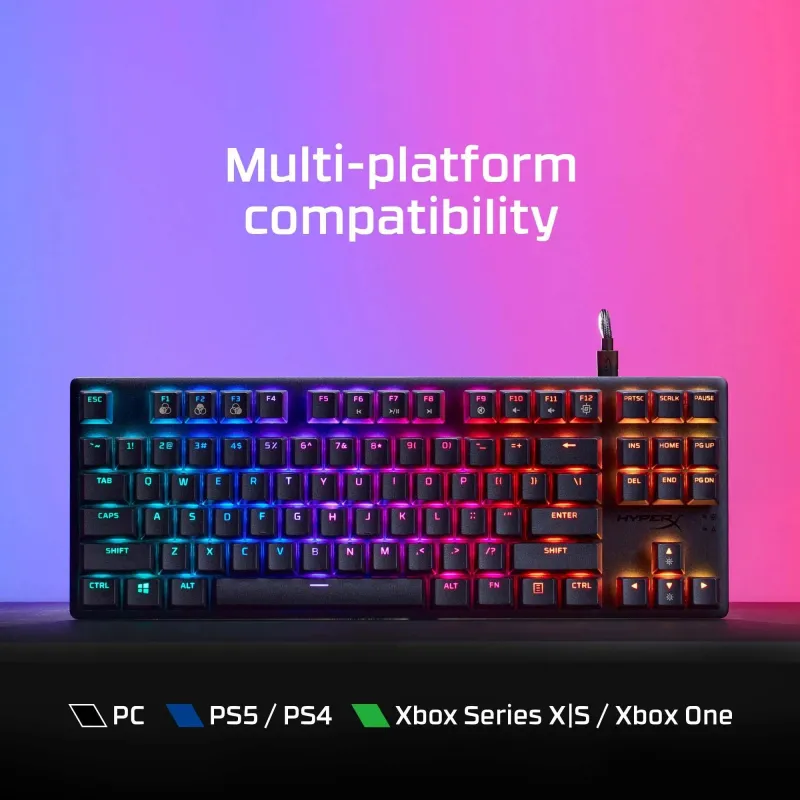 Keyboard alloy origins core-pbt hx aqua 639n9aaaba hyperx