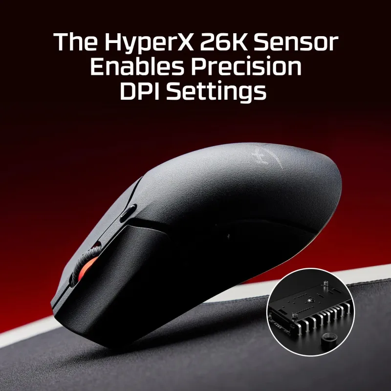 Mouse usb optical hyperx pf-has2 mini wl bk 7d388aa hyperx