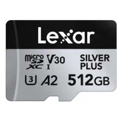 Memory micro sdxc 512gb uhs-i-lmssipl512g-bnang lexar