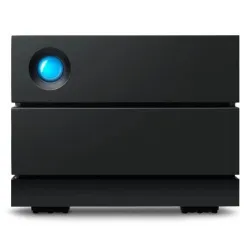 External HDD-LACIE-2big RAID-16TB-USB 3.1-Drives 2-Black-STHJ16000800