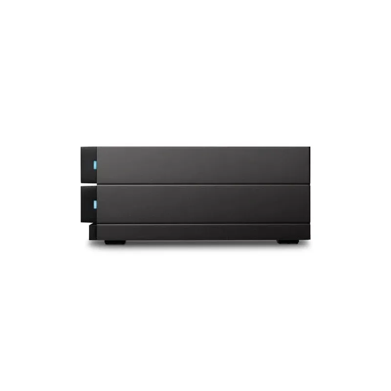 External HDD-LACIE-2big RAID-16TB-USB 3.1-Drives 2-Black-STHJ16000800