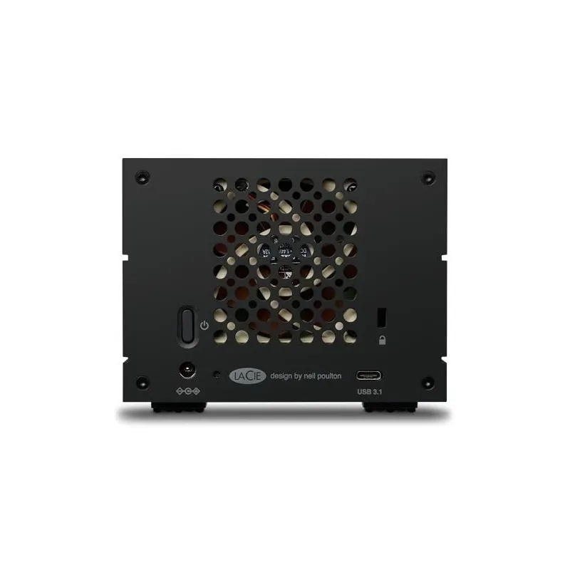 External HDD-LACIE-2big RAID-16TB-USB 3.1-Drives 2-Black-STHJ16000800