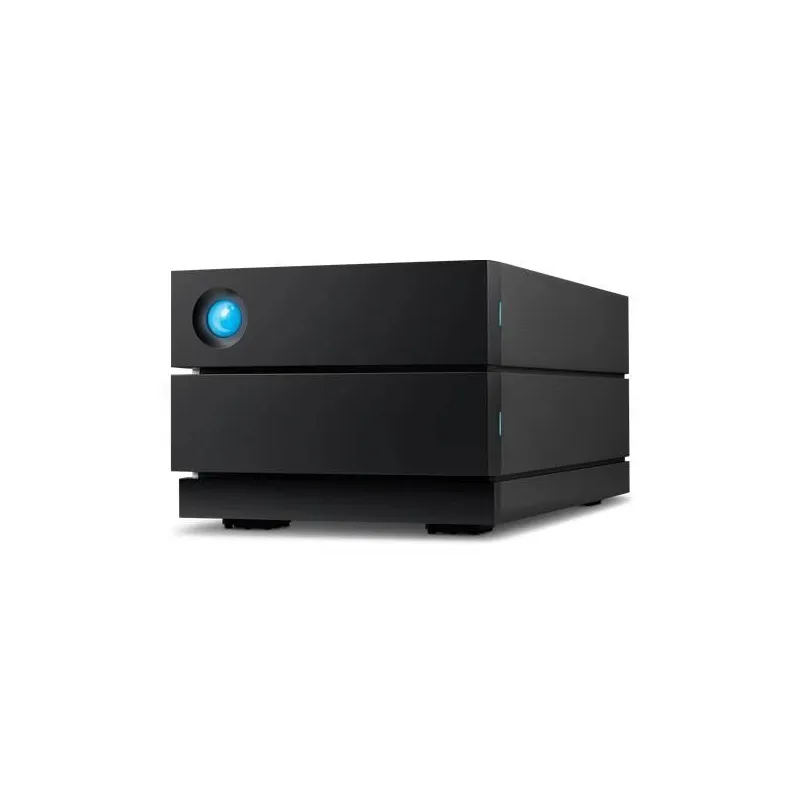 External HDD-LACIE-2big RAID-16TB-USB 3.1-Drives 2-Black-STHJ16000800