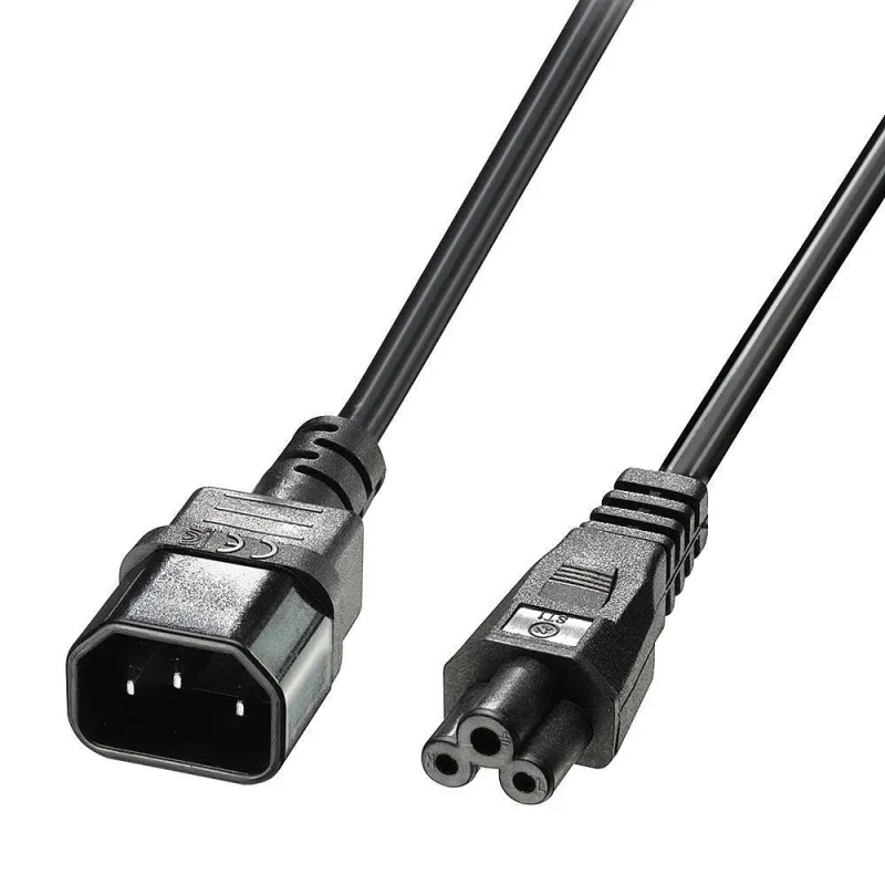 Cable power iec c14 to iec c5-2m 30341 lindy