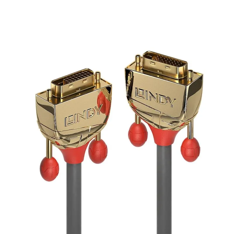 Cable dvi-dvi 2m-gold 36202 lindy