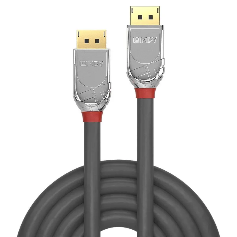 Cable display port 5m-cromo 36304 lindy
