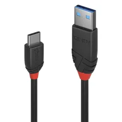 Cable usb3.2 a-c 0.5m-black 36915 lindy