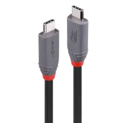 Cable usb4 240w type c 0.8m-40gbps anthra line 36956 lindy