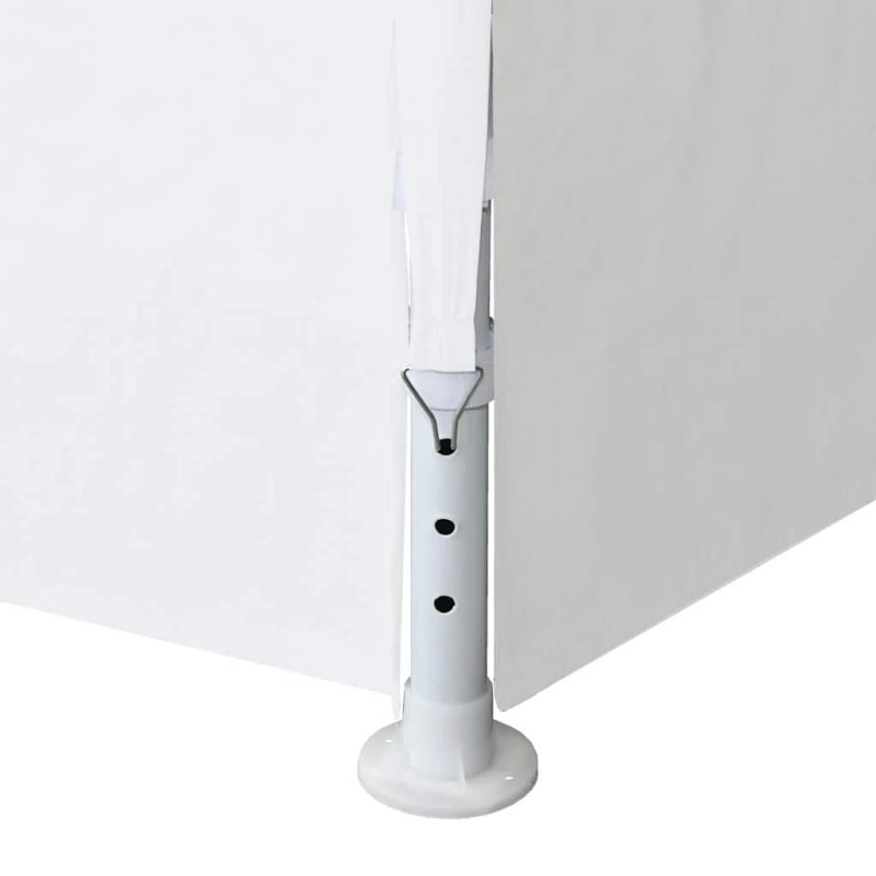 vidaXL dārza nojume, 3x12 m, balta