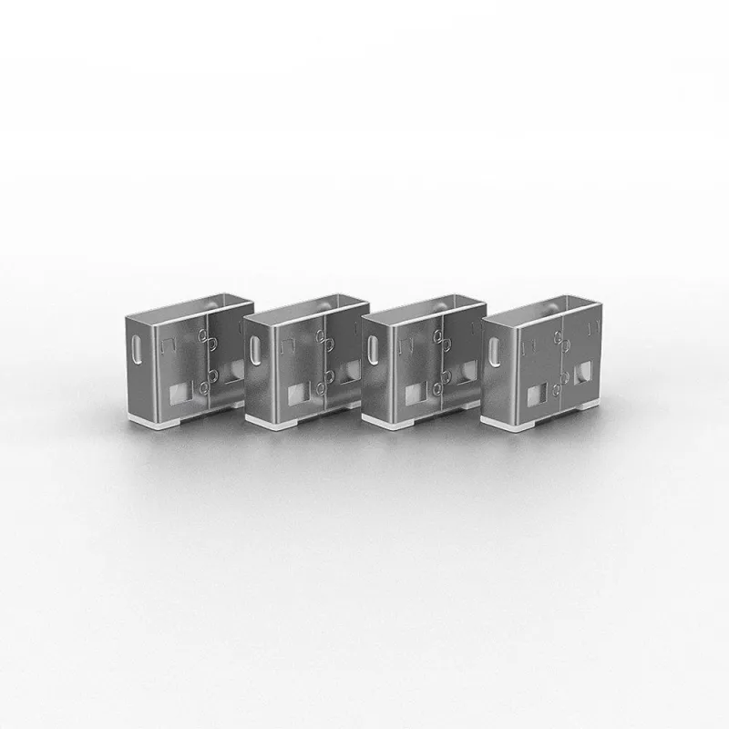 Usb port blocker 4pack-white 40454 lindy