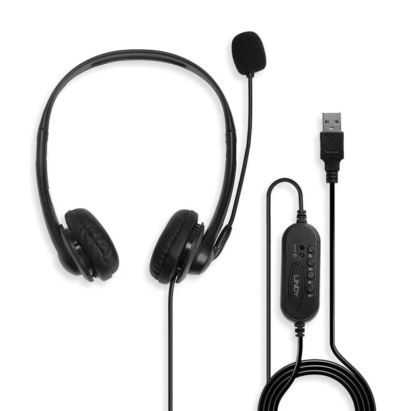 Headset usb-42870 lindy