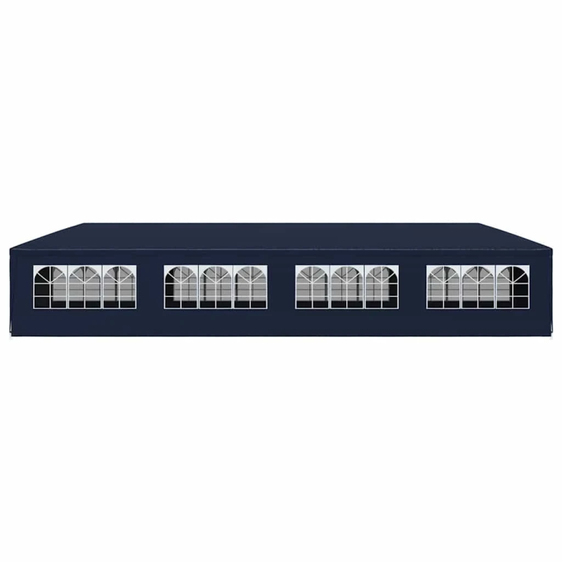 vidaXL dārza nojume, 3x12 m, zila