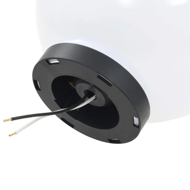 vidaXL LED lampas, 2 gab., sfēriskas, 20 cm, PMMA