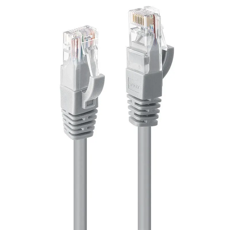 Cable cat6 u-utp 5m-grey 48005 lindy