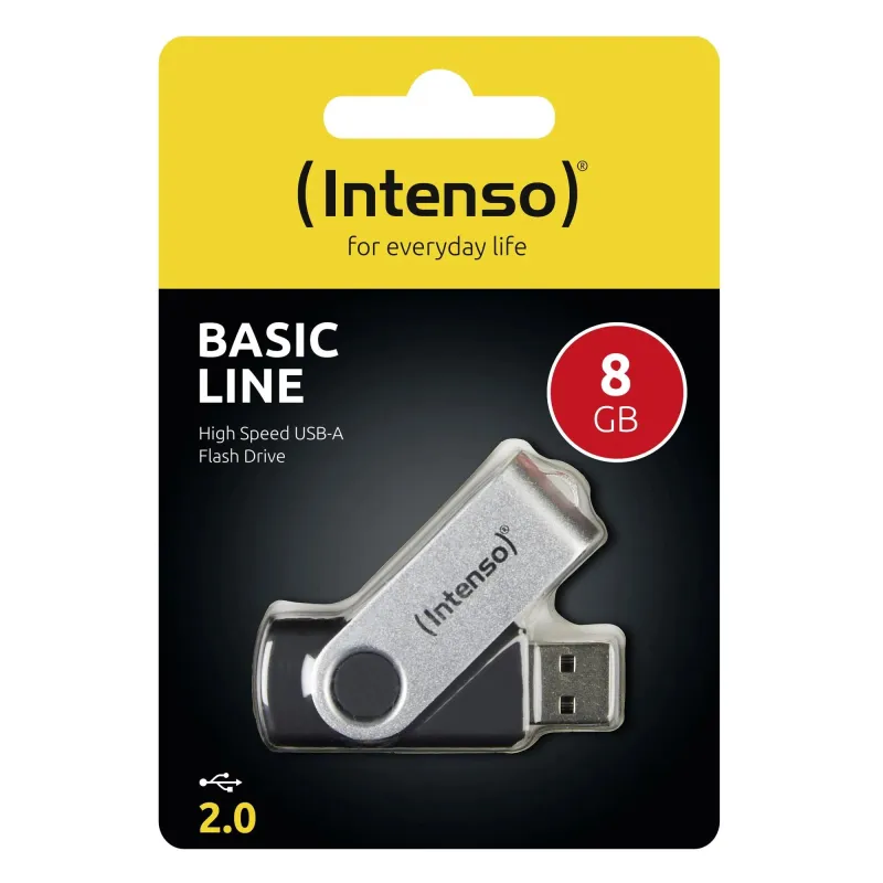 Memory drive flash usb2 8gb-3503460 intenso