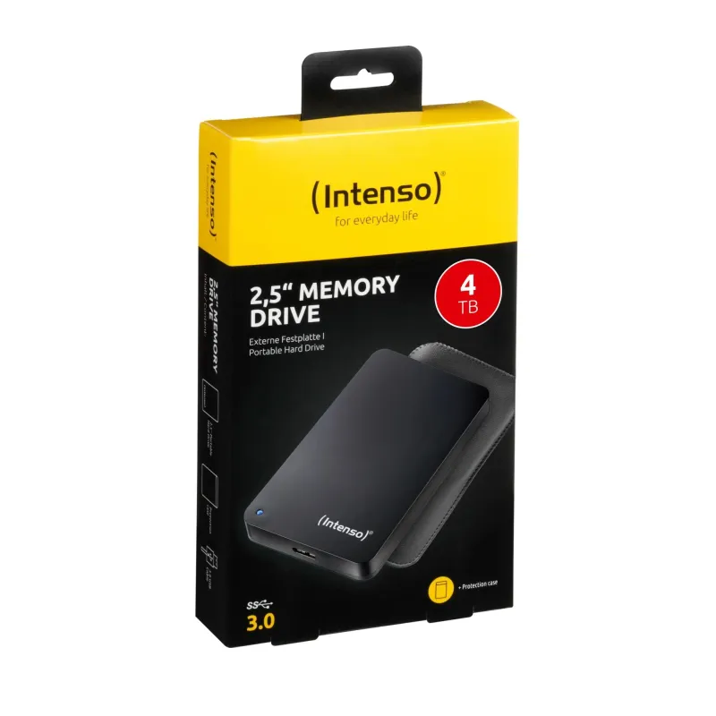 External HDD-INTENSO-6023512-4TB-USB 3.0-Colour Black-6023512