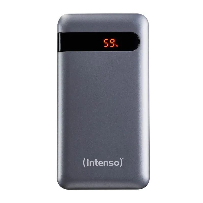 Power bank usb 20000mah qc3.0-anthracite pd20000 intenso