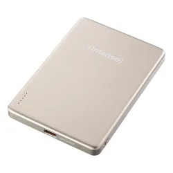 Power bank usb 5000mah mag-champagne 7344021 intenso