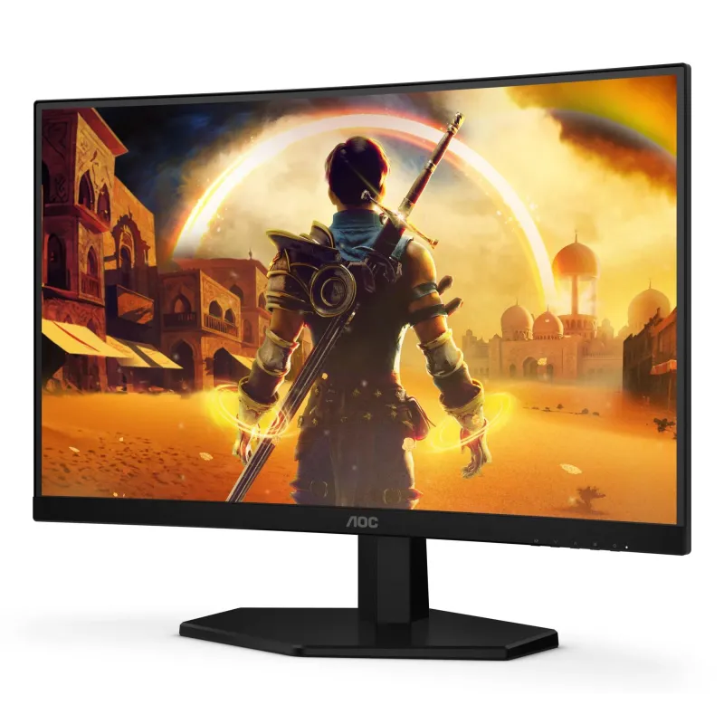 LCD Monitor-AOC-23.6 -1920 x 1080 pixels-Full HD-Native aspect ratio 16:9-LED-Curved-C24G42E