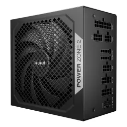 Power Supply-BE QUIET-POWER ZONE 2-850 Watts-Peak Power 920 Watts-Efficiency 80 PLUS PLATINIUM-MTBF 100000 hours-BP007EU