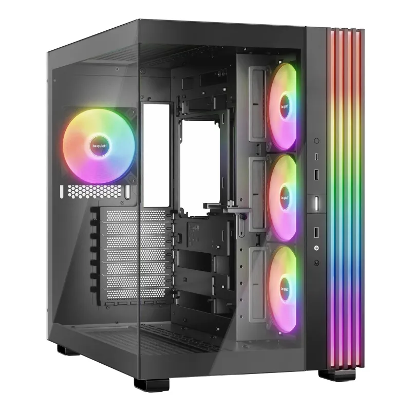 Case-BE QUIET-LIGHT BASE 600 LX-Tower-ATX-MicroATX-MiniITX-Colour Black-BGW67
