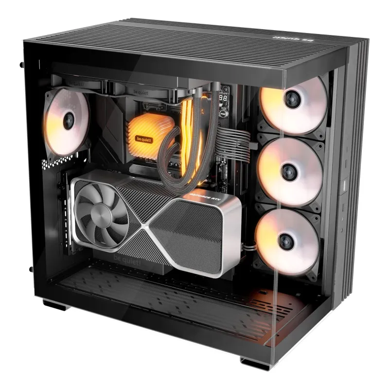 Case-BE QUIET-LIGHT BASE 600 LX-Tower-ATX-MicroATX-MiniITX-Colour Black-BGW67