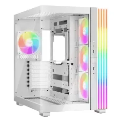 Case-BE QUIET-LIGHT BASE 600 LX-Tower-ATX-MicroATX-MiniITX-Colour White-BGW68