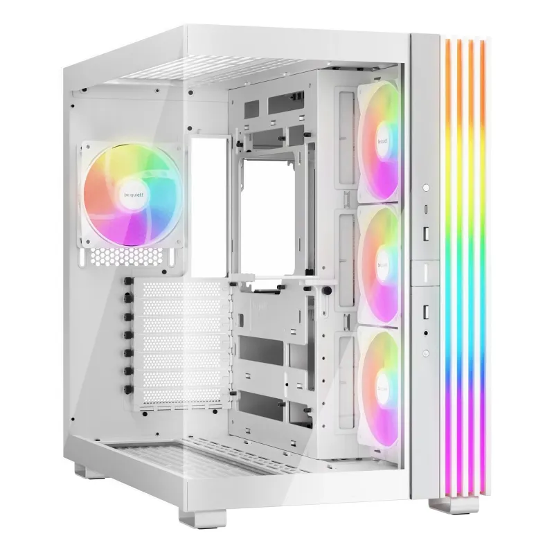 Case-BE QUIET-LIGHT BASE 600 LX-Tower-ATX-MicroATX-MiniITX-Colour White-BGW68