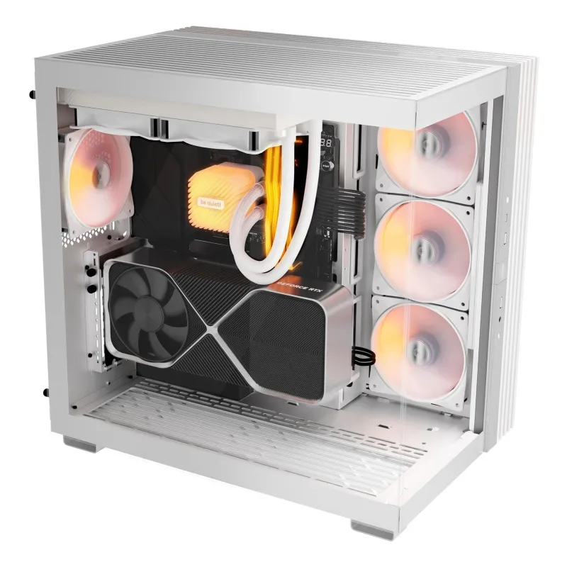 Case-BE QUIET-LIGHT BASE 600 LX-Tower-ATX-MicroATX-MiniITX-Colour White-BGW68