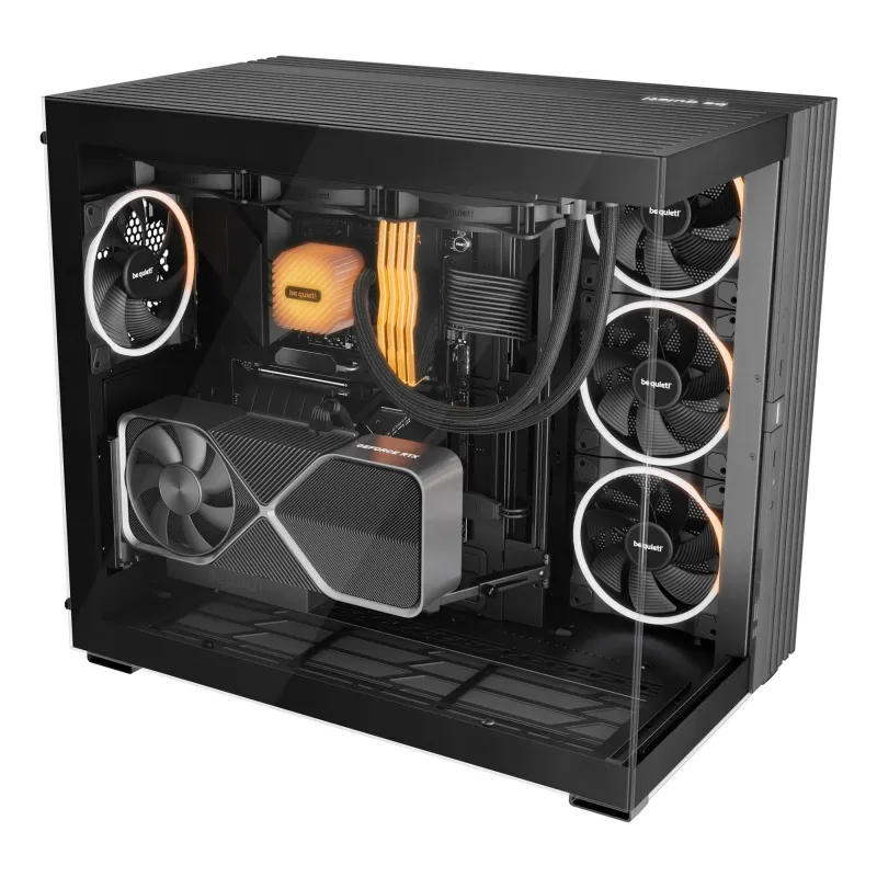 Case-BE QUIET-LIGHT BASE 900 FX-Tower-Case product features Transparent panel-ATX-EATX-MicroATX-MiniITX-XL-ATX-Colour