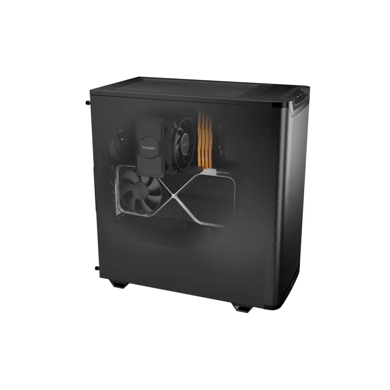 Case-BE QUIET-PURE BASE 501-MidiTower-Not included-ATX-MicroATX-MiniITX-Colour Black-BG074