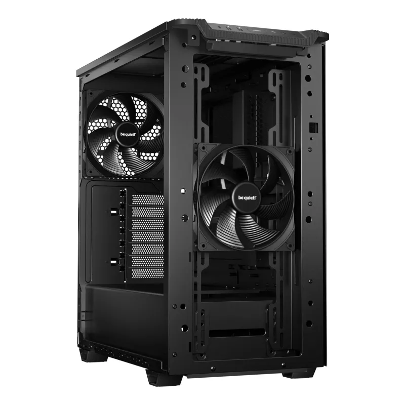 Case-BE QUIET-PURE BASE 501-MidiTower-Not included-ATX-MicroATX-MiniITX-Colour Black-BG074