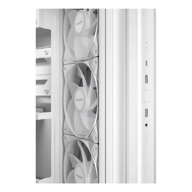 Case-BE QUIET-ATX-micro ATX-Mini-ITX-White-Midi Tower-PC-BGW86