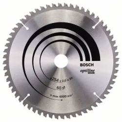 Pjovimo diskas Bosch, 254 mm x 30 mm