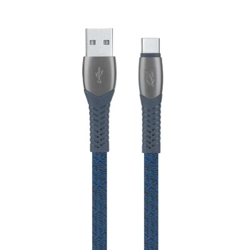 Cable usb-c to usb2.0 1.2m-blue ps6102 bl12 rivacase