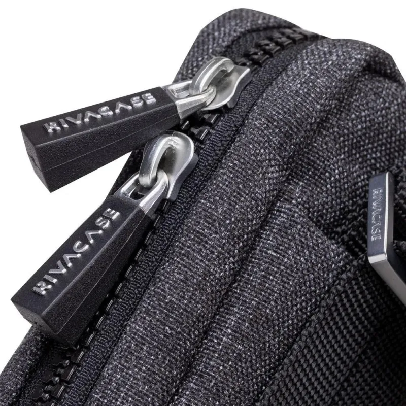 Tablet case crossbody 8-8810 black melange rivacase