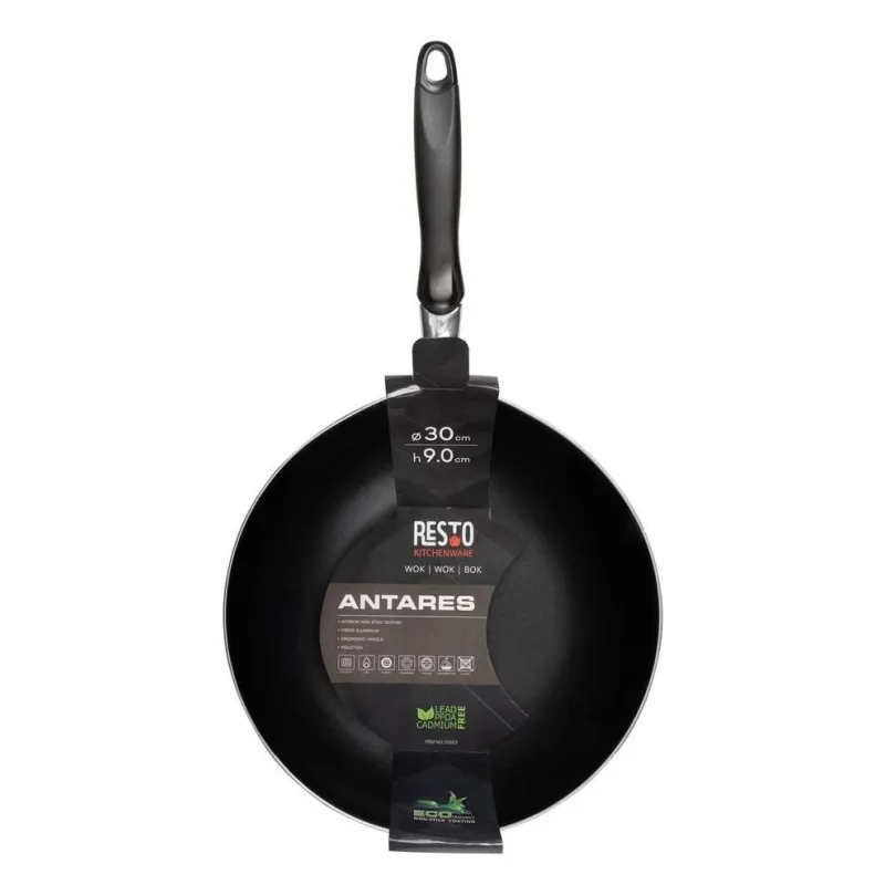 Wok d30 h9.0cm-93603 resto