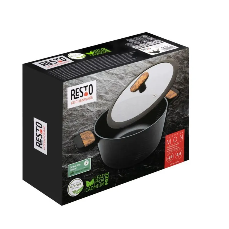 Casserole d24cm 4.4l-93188 resto