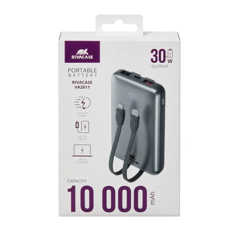 Power bank usb 10000mah-va2611 rivacase