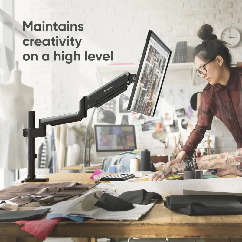 Monitor acc desk mount-13-34 black g75-b onkron