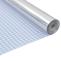 vidaXL logu spoguļplēve, 0,9x5 m, pašlīmējoša